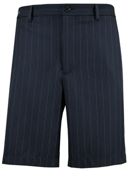 Greg Norman Pinstripe Flat Front Golf Shorts - CLEARANCE