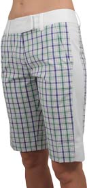 Adidas Women's Plaid Print Bermuda Golf Shorts - SOLD OUT FOREVER