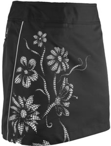 Adidas Women's ClimaCool Floral Print Woven Golf Skorts - CLEARANCE