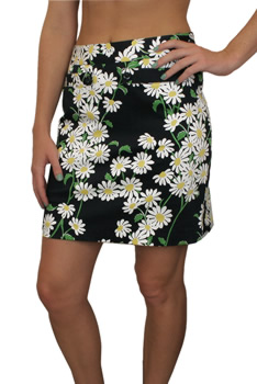 EP Pro Women's Stretch Daisy Bouquet Print Golf Skorts - CLEARANCE
