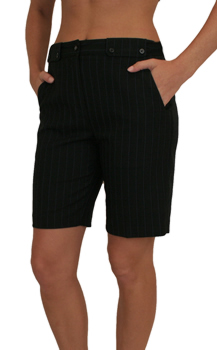 EP Pro Women's Raised Stripe Golf Shorts - CLEARANCE