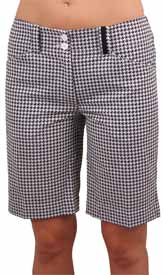 Nike Women's Houndstooth Print Long Shorts - SOLD OUT FOREVER