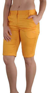 Puma Women's Sateen Bermuda Golf Shorts - CLOSEOUTS