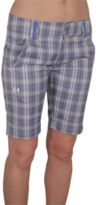 Under Armour Women's Dancefloor Plaid Bermuda Golf Shorts - ON SALE!