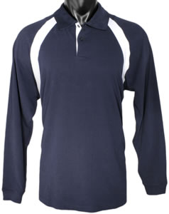 Adidas ClimaLite Long Sleeve Color-Block Golf Shirts - 09 CLOSEOUTS