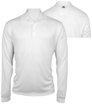 Adidas ClimaCool Long Sleeve Golf Shirts - CLOSEOUTS