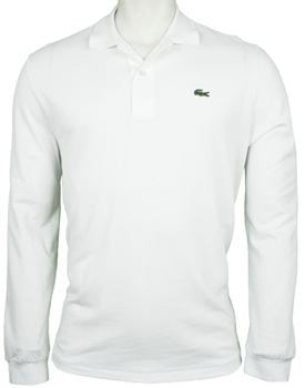 Lacoste Long Sleeve Classic Pique Golf Shirts - ON SALE - HOLIDAY SPECIAL
