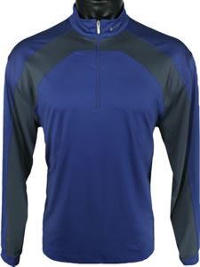 Nike Dri-FIT SP Color Block Long Sleeve Golf Mocks - CLOSEOUTS