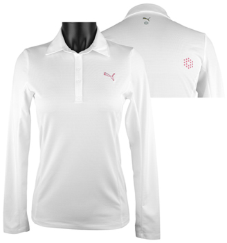 Puma Women's Tech Long Sleeve Golf Shirts - CLOSEOUTS