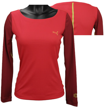 Puma Women's Stitch Free Long Sleeve Golf Tee Shirts - CLOSEOUTS