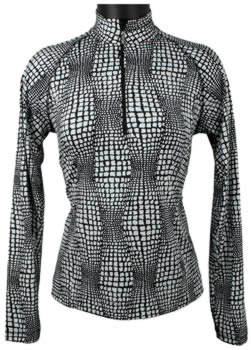 Sport Haley Women's Aerocool Long Sleeve Animal Print Golf Shirts - ON SALE!
