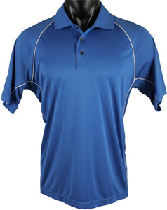 Adidas ClimaCool Piped Color Block Golf Shirts - CLOSEOUTS