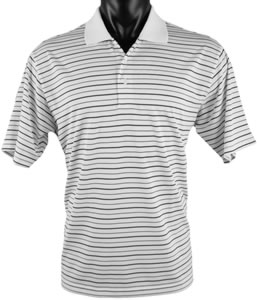 Adidas ClimaLite Stripe Golf Shirts - ON SALE!