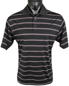 Adidas ClimaCool Multi-Stripe Golf Shirts - CLOSEOUTS