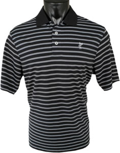 Ashworth High Twist Jersey Stripe Golf Shirts - CLEARANCE