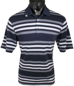 Ashworth EZ-Tech Interlock Stripe Golf Shirts - CLEARANCE