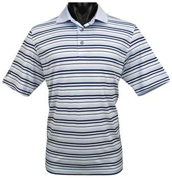 Ashworth Performance Stripe Golf Shirts - CLEARANCE