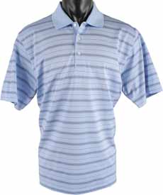Greg Norman Luxury Pin Dot Stripe Golf Shirts - ON SALE!
