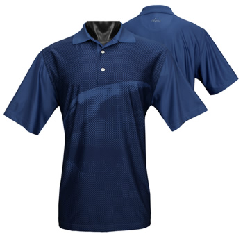 Greg Norman Shark Print Golf Shirts - CLEARANCE