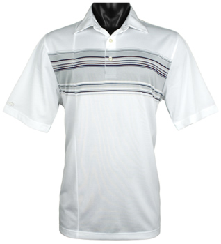 Greg Norman Healdsburg Stripe Golf Shirts - CLEARANCE