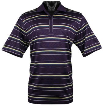 Greg Norman Santa Rosa Embossed Golf Shirts - CLEARANCE