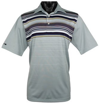 Greg Norman Fort Ross Stripe Golf Shirts - CLEARANCE