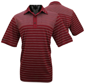 Greg Norman Merima Stripe Golf Shirts - CLEARANCE