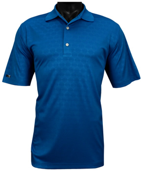 Greg Norman Royal Embossed Golf Shirts - CLEARANCE