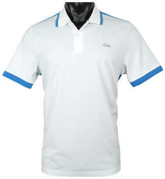 Lacoste Short Sleeve Super Light Golf Shirts with Side Stripes - ON SALE - HOLIDAY SPECIAL