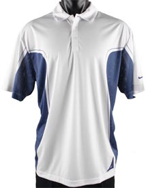 Nike Dri-FIT Blocked Burnout Golf Shirts - CLOSEOUTS