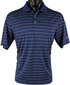 Nike Dri-FIT Body Mapping Stripe Golf Shirts - 09 CLOSEOUTS