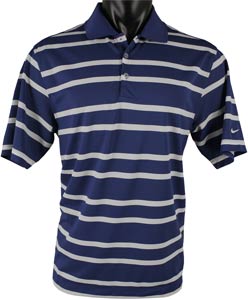 Nike Tech Stripe Golf Shirts - CLOSEOUTS