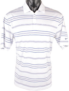 Nike Tech Key Stripe Golf Shirts - CLOSEOUTS