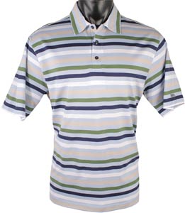 Nike Tiger Woods Bold Multistripe Golf Shirts - CLOSEOUTS