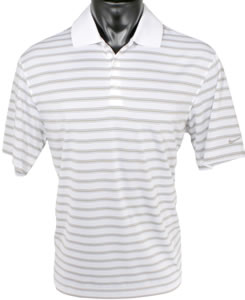 Nike Dri-FIT Body Mapping Stripe Golf Shirts - CLOSEOUTS