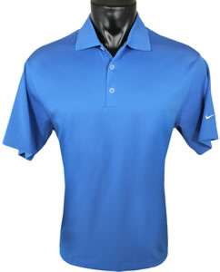 Nike Dri-FIT Stretch UV Tech Solid Golf Shirts - CLOSEOUTS