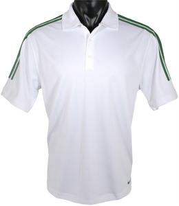 Nike Dri-Fit Stretch Shoulder Stripe Golf Shirts - ON SALE!