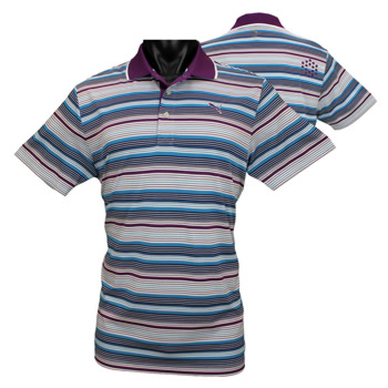 Puma Variegated Stripe Golf Shirts - CLOSEOUTS