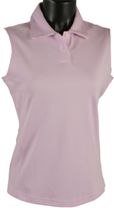 Adidas Women's ClimaLite Stretch Pique Sleeveless Golf Shirts - 09 CLOSEOUTS