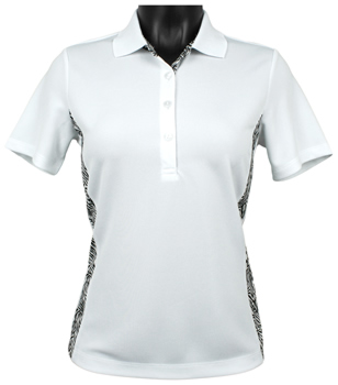 EP Pro Women's Tour-Tech Zebra Color Block Golf Shirts - ON SALE!