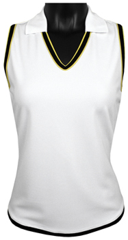 EP Pro Women's Tour-Tech Sleeveless V-Neck Golf Shirts - CLEARANCE