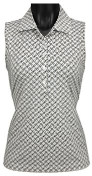 EP Pro Women's Tour-Tech Chain Link Sleeveless Golf Shirts - CLEARANCE