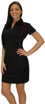 EP Pro Women's Tour-Tech Zip Collar Golf Dresses - CLEARANCE