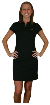 Lacoste Women's Short Sleeve Pique Golf Dresses - ON SALE - HOLIDAY SPECIAL