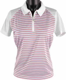 Nike Women's Stripe Body Mapping Golf Shirts - SOLD OUT FOREVER