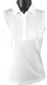 Nike Women's Dri-FIT Tech Pique Sleeveless Golf Shirts - CLOSEOUTS CLEARANCE