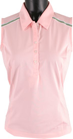Nike Women's Tech Stripe Sleeveless Golf Shirts - CLOSEOUTS