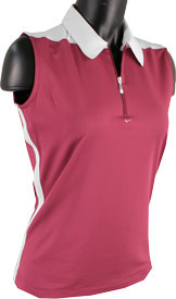 Nike Women's Chevron Tech Sleeveless Golf Shirts - CLOSEOUTS
