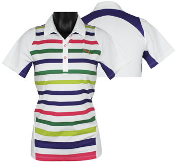 Puma Women's Duo-Swing Graphic Golf Shirts - CLOSEOUTS