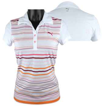 Puma Women's Multi-Stripe Golf Shirts - ON SALE!
